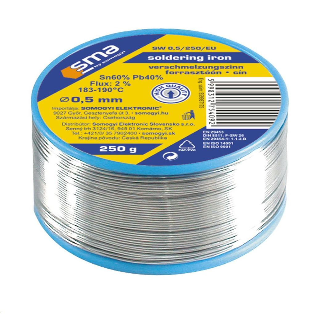 Somogyi Forrasztóón 0,5/250g (SW 0,5/250) (SW 0,5/250)