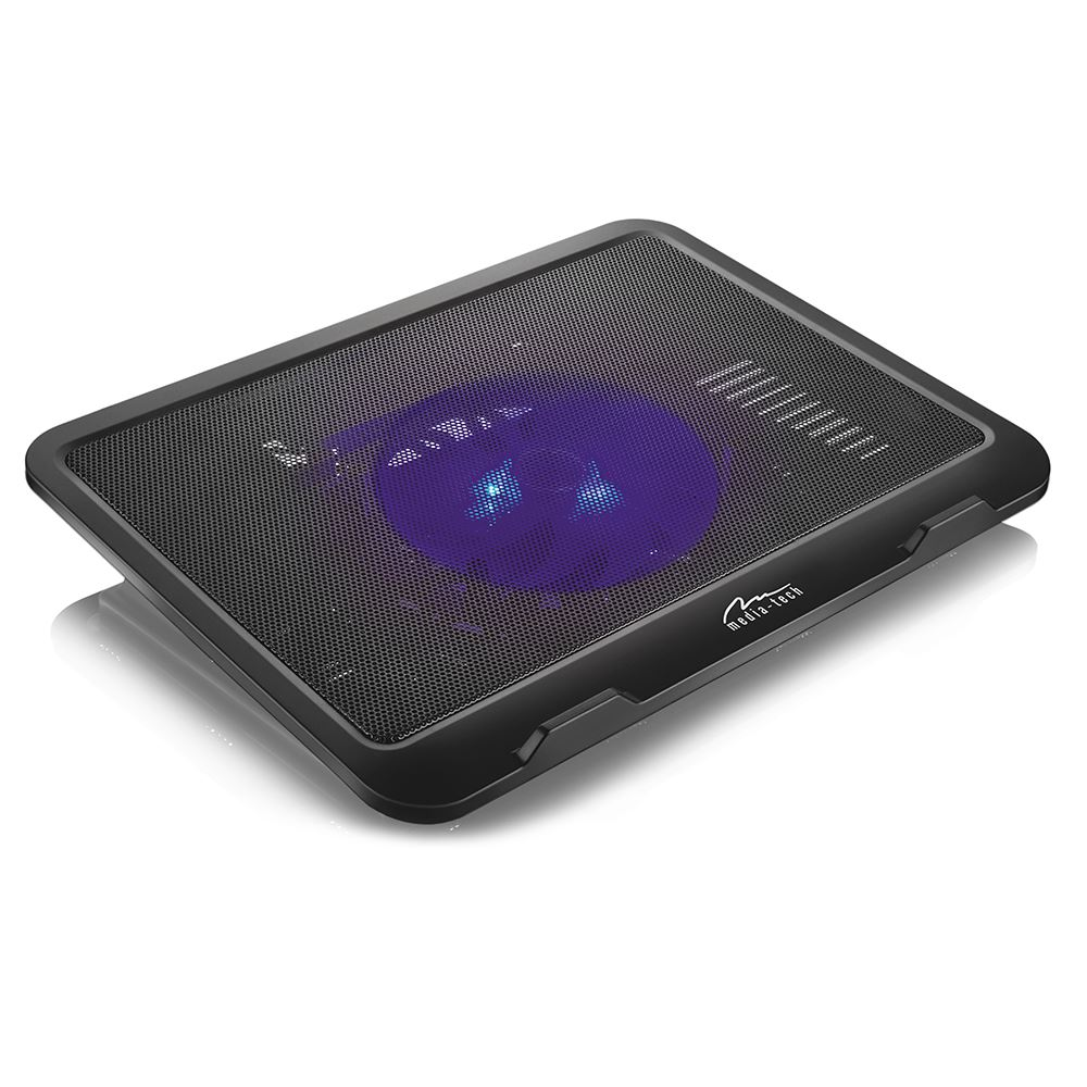 Media-Tech MT2660 Silent Cooling Pad Notebook hűtő fekete (MT2660)