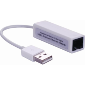 Karta sieciowa MicroConnect USB - RJ-45 Biały (USBETHW)