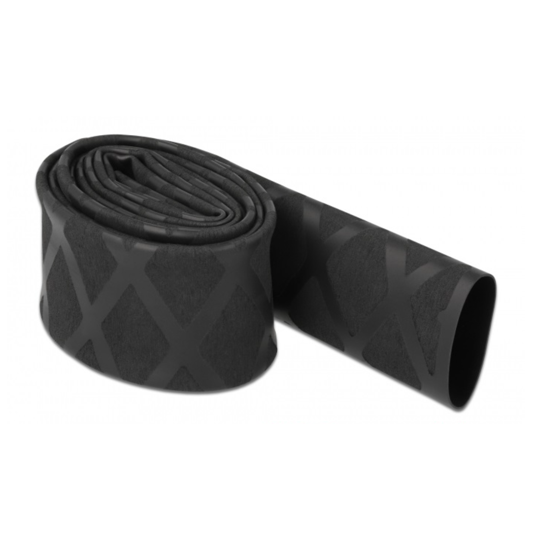 Delock 19593 Zsugorcső 1m x 20mm - Fekete (19593)