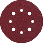Csiszolókorong Ø 125 mm, 5 db, szemcse méret: 400, Wolfcraft 2072000