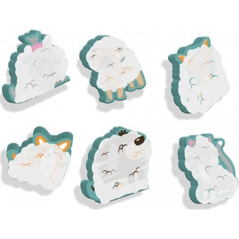 SES Fürdőmatricák - állatfürdetés, 6db (8710341130848)