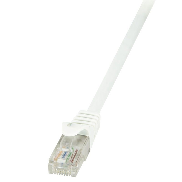 LogiLink EconLine - patch cable - 25 cm - white