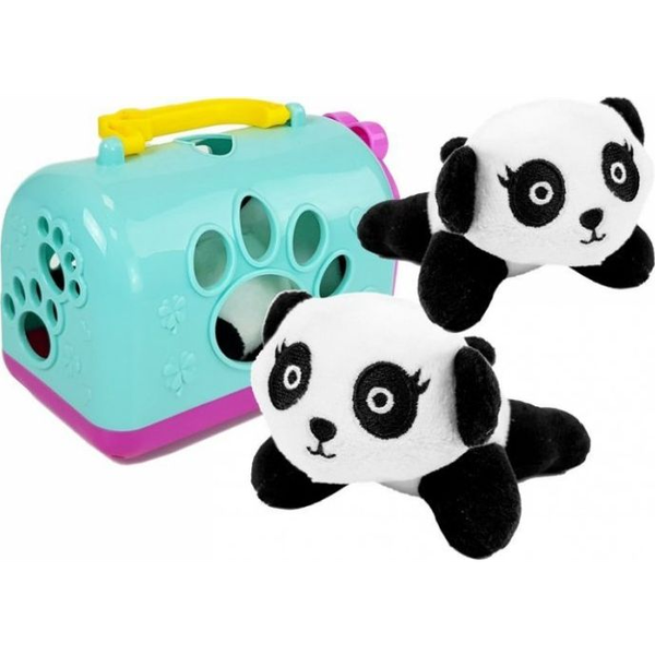 Lean Sport Import LEANToys Mała Panda z Transporterem Maskotka