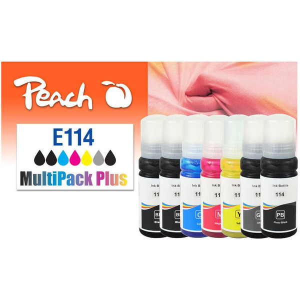 Peach 321707 мастилено касета 7 броя мултипак Стандартна производителност