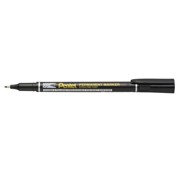 Permanentný popisovač čierny Pentel 1 ks