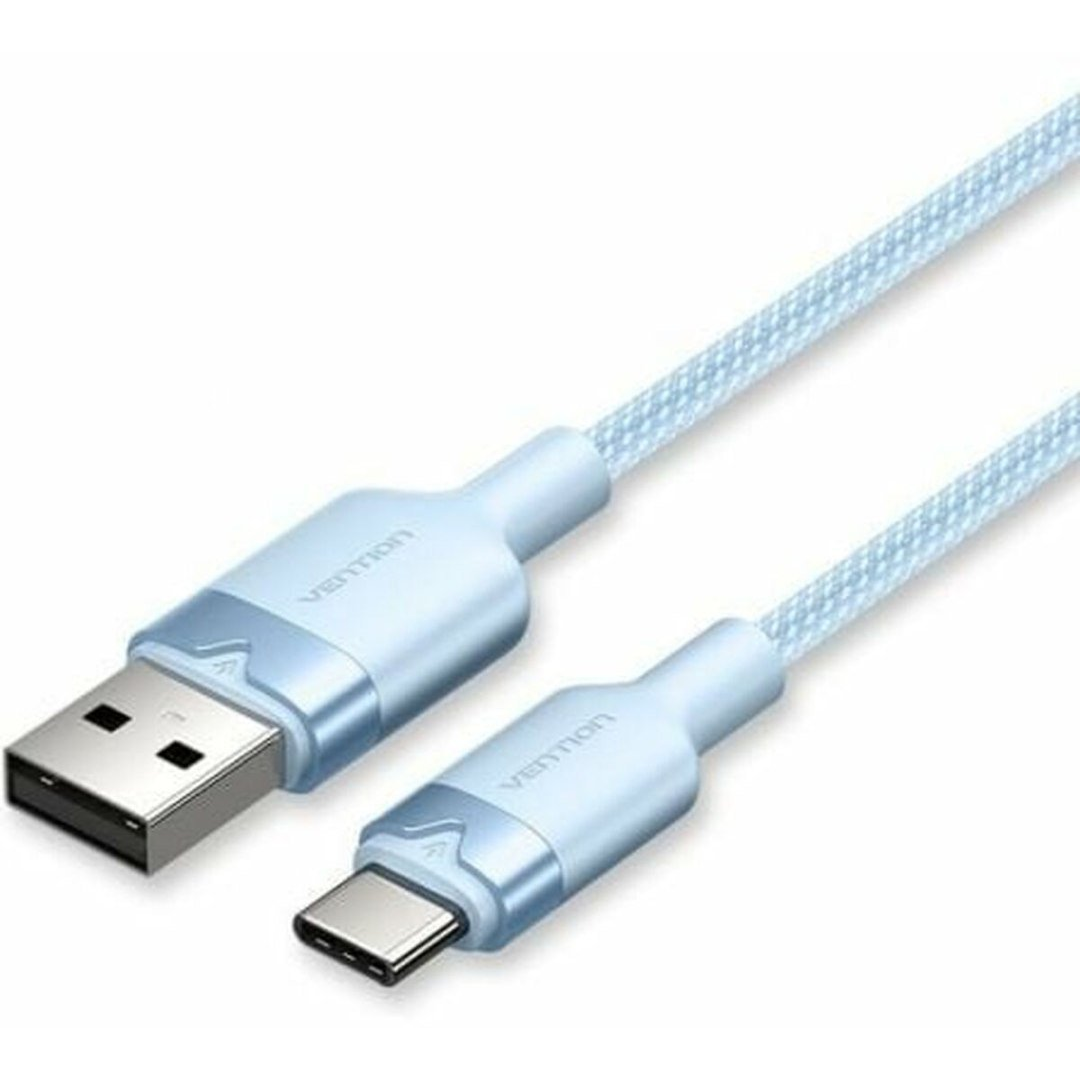 USB 2.0 A Male to C Male 3A Cable Vention CTNLH 2M (Blue) (S9915403)