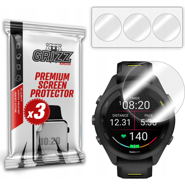 Folia hydrożelowa GrizzGlass Hydrofilm do Garmin Forerunner 265S 42mm