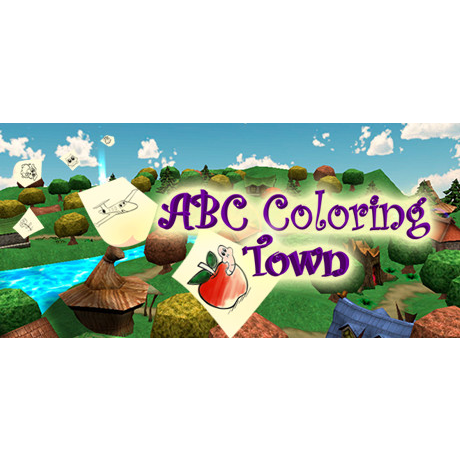 ABC Coloring Town (PC - Steam elektronikus játék licensz)