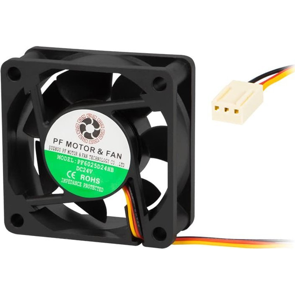 Wentylator Blow 60x25mm 24V kulkowy