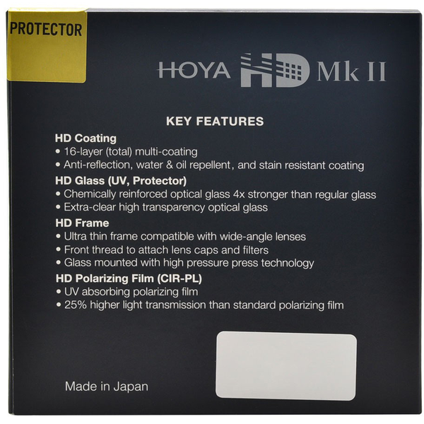 HOYA HD MKII Protector 62mm 024066070555