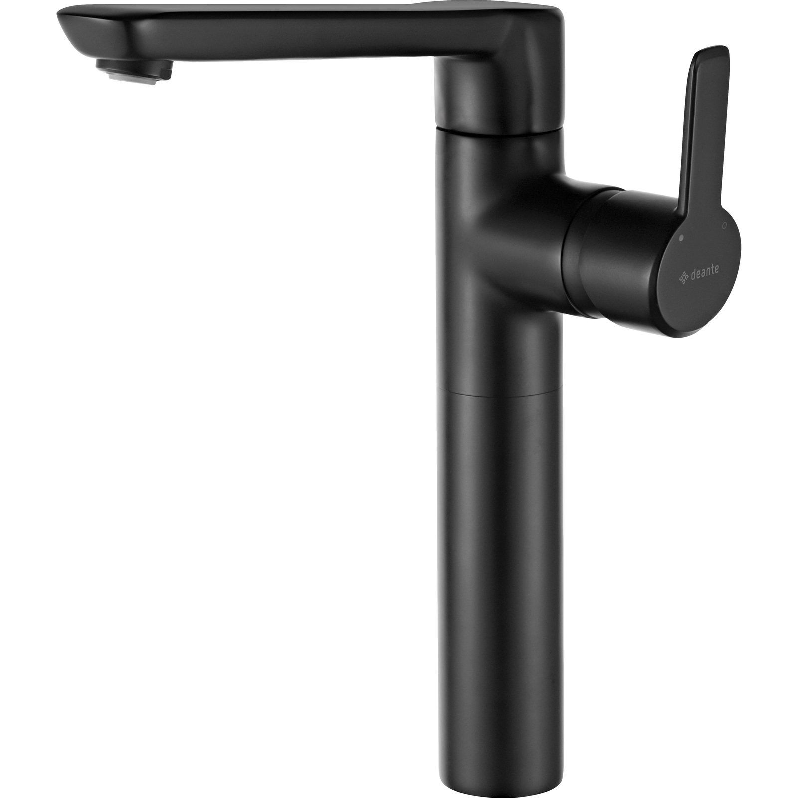 DEANTE BQA_N21K Arnika Nero fekete magasított mosdócsaptelep (BQA_N21K)