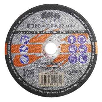 MAGG SPEED Vágótárcsa fémhez, 180×1,5×22 mm (RKQS18015220)
