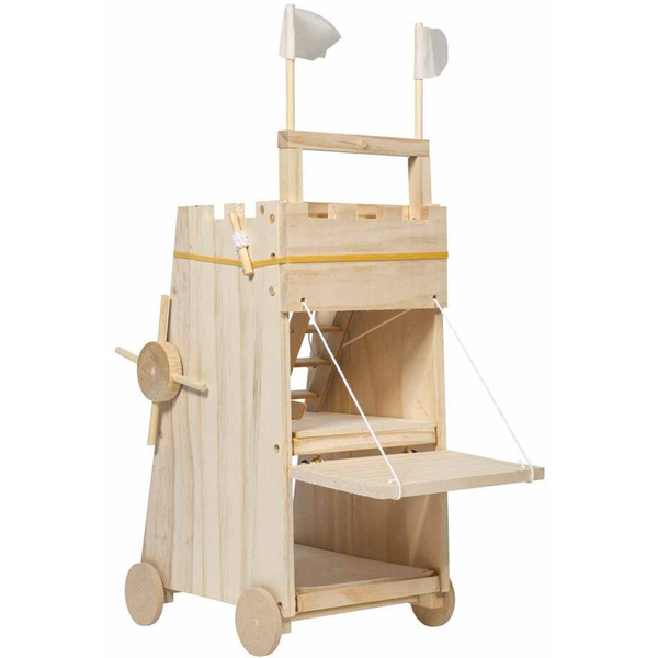 ThumbsUp! Belagerungsturm aus  Holz DIY