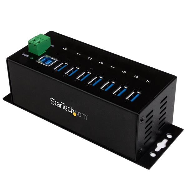 StarTech.com ST7300USBME hub-uri de interfață USB 3.2 Gen 1 (3.1 Gen 1) Type-B 5000 Mbit/s Negru