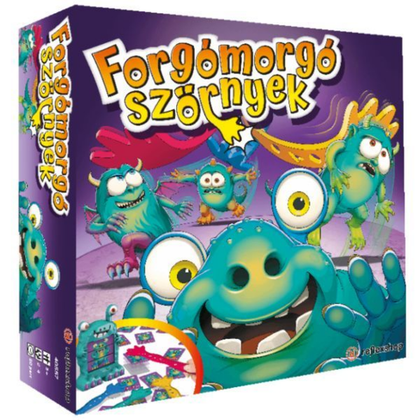 Forgómorgó szörnyek társasjáték 2-5 játékosnak