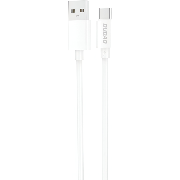 DUDAO USB-A / USB-C KABEL 2A 1M BEL ZA POLNJENJE TELEFONOV, TABLIC