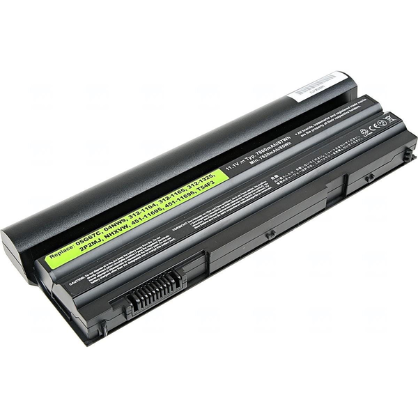 T6 tápegység Dell Latitude E6420, E6520, E5420, E5520, 7800mAh, 87Wh, 9cellás Dell Latitude E6420, E