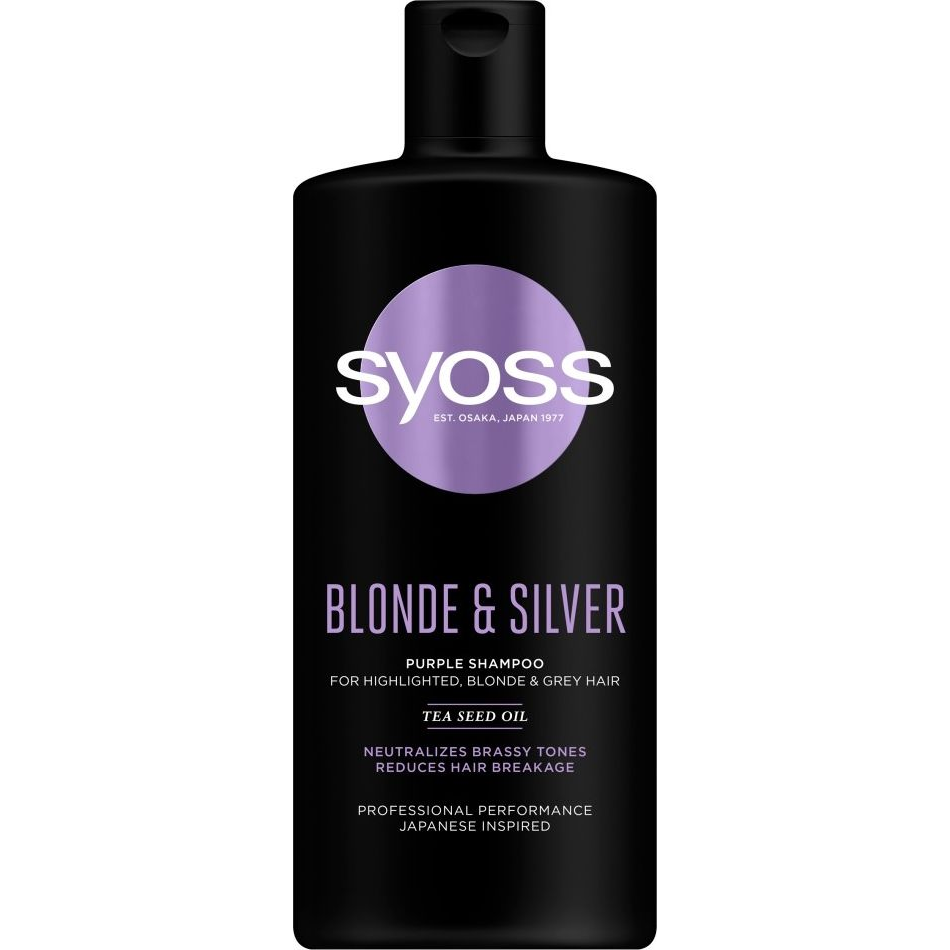 Syoss Blonde&Silver hamvasító sampon (440 ml) (680097)