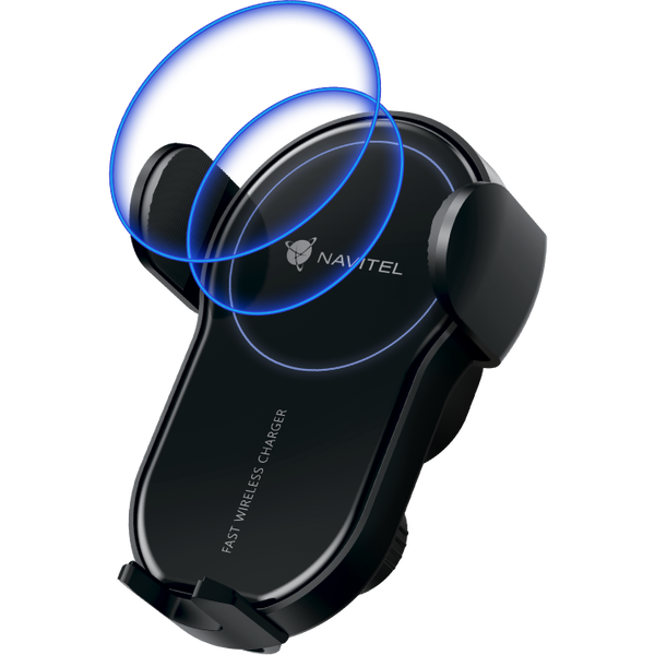 Зарядно за кола Navitel, Безжично, Черен