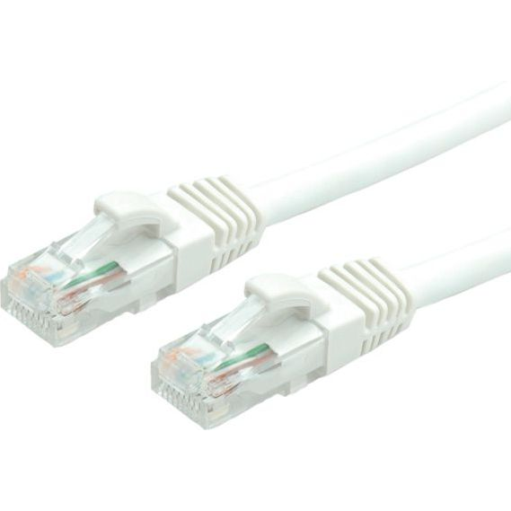 VALUE Patchkabel Kat.6 Class E UTP LSOH weiss 1,5m