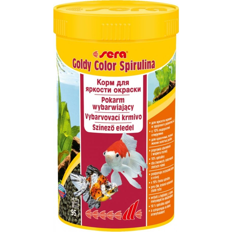 SERA Goldy Color Spirulina Nature 250 ml (SE-00882)