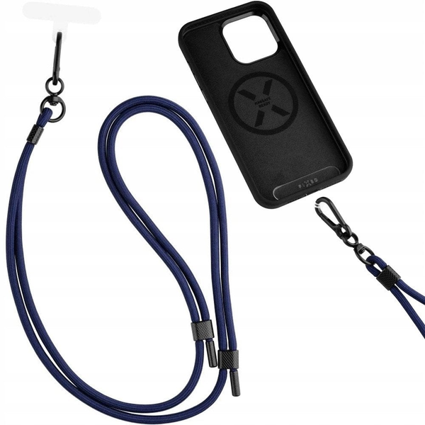FIXED Universal Lanyard for Mobile Phones - uniwersalna smycz do telefonu niebieska - Gwarancja bezpieczeństwa. Proste raty. Bezpłatna wysyłka od 170 zł.