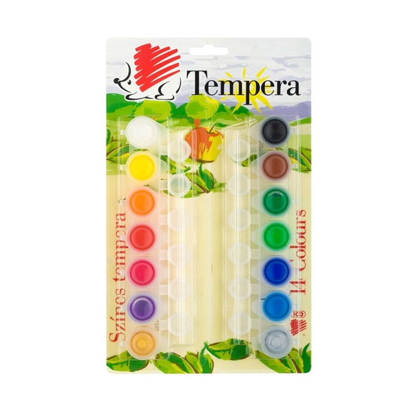 ICO Süni 5ml tégelyes 14 színű tempera készlet (7270119000)