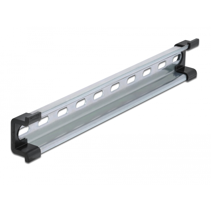 Delock DIN sín 35 x 15 mm (25 cm) acél (66198) (66198)