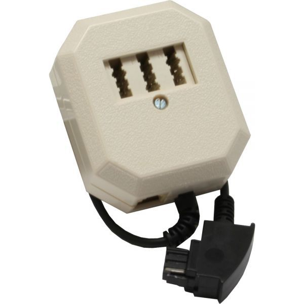 InLine 69901 Telefonkabel Beige