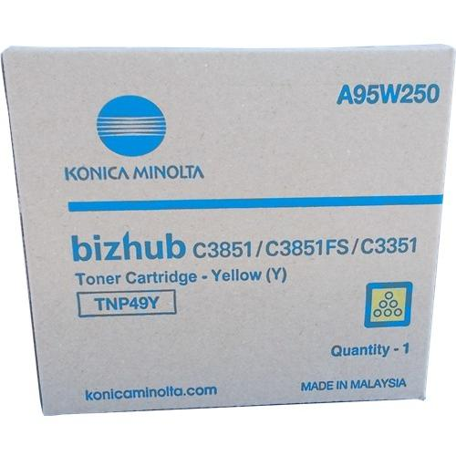 Toner Konica minolta Bizhub C3351 C3851 C3851FS A95W250 žlutý (yellow)