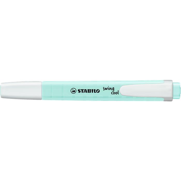 STABILO swing cool Pastel markeerstift 1 stuk(s) Beitelvormige punt Turkoois