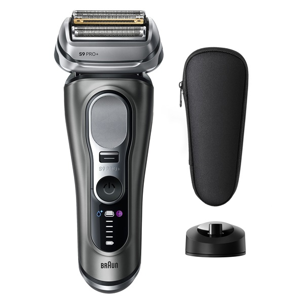 Braun Series 9 Pro+ 9615S Folie shaver Trimmer Sort, Grå