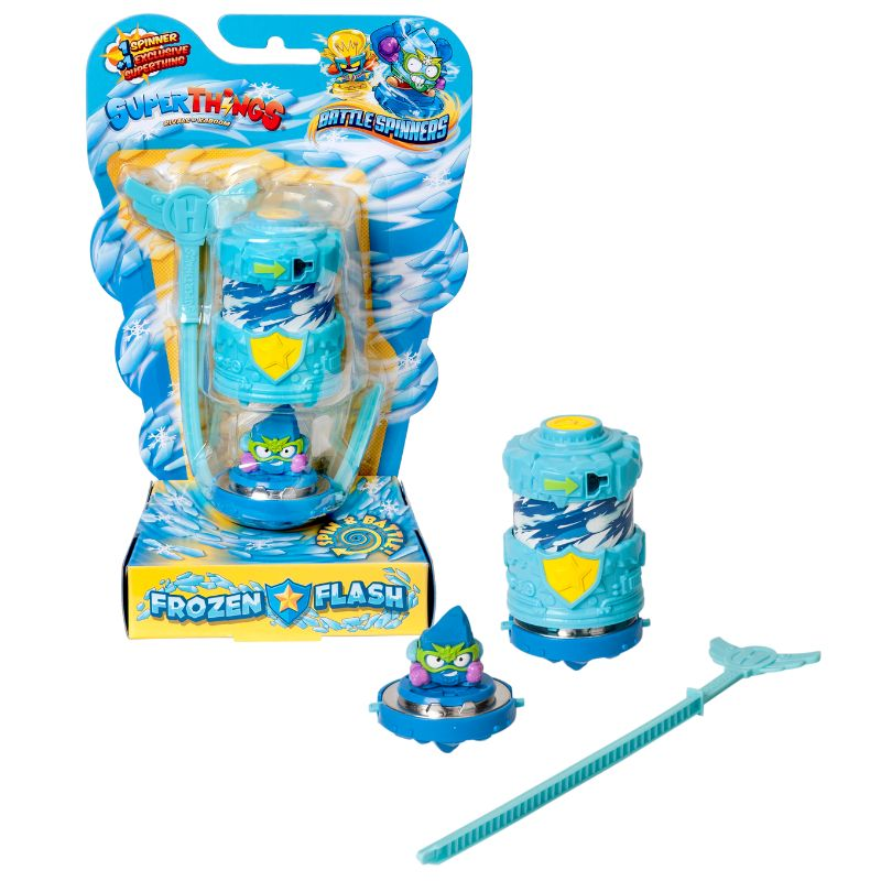 Magic Box SuperThings Harcpörgettyű figurával Frozen Flash - Többféle (PSTSBB16IN00)