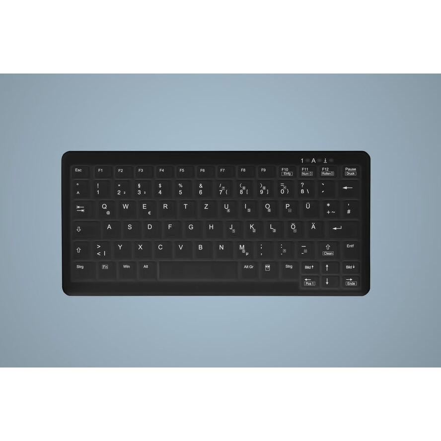 Cherry Active Key Wireless Billentyűzet (Fekete) - Német (AK-C4110F-FU1-B/GE)