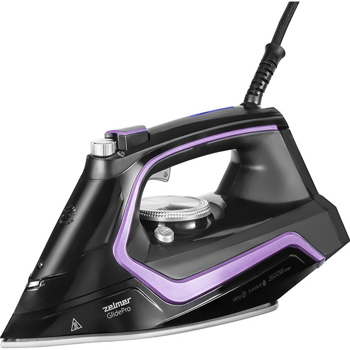 Zelmer ZIR2600 Gőzölős Vasaló 2600W - Fekete/Lila (5908269355266)