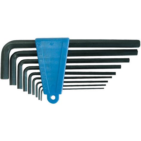  Mega Zestaw kluczy imbusowych hex typ L 1,5-10mm 9szt. (48049)