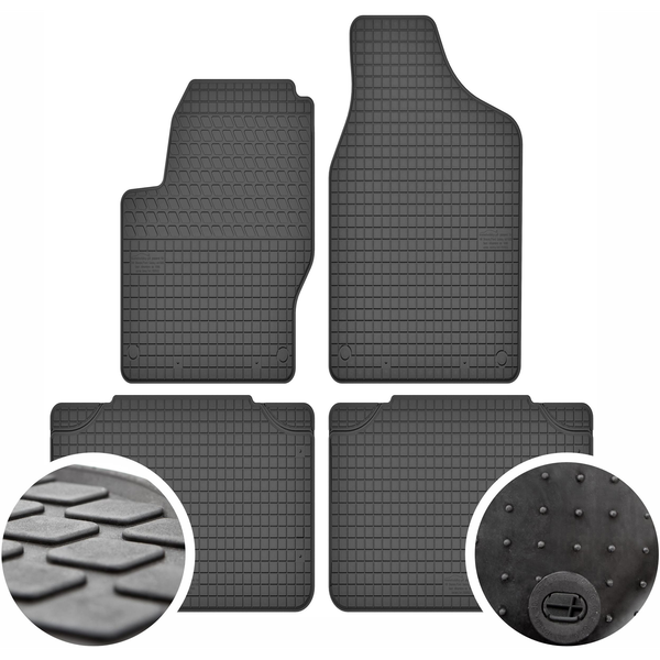 Dywaniki gumowe do VW Sharan / Ford Galaxy / Seat Alhambra I