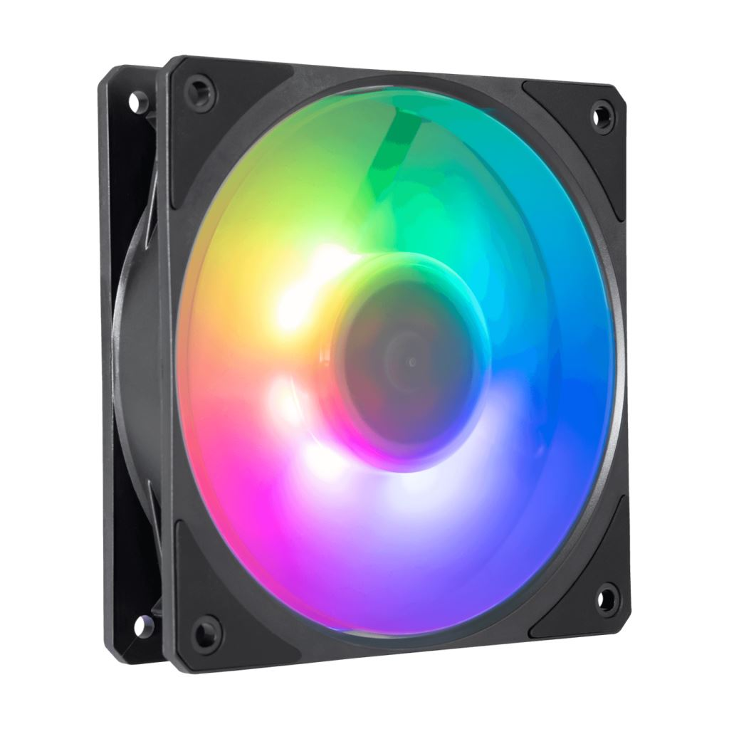 Cooler Master Mobius 120P ARGB ház hűtő ventilátor fekete (MFZ-M2DN-24NP2-R1) (MFZ-M2DN-24NP2-R1)