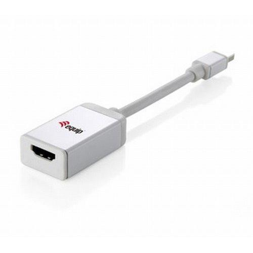 Equip 133434 προσαρμογέας καλωδίου βίντεο 0,17 m Mini Displayport HDMI Μπεζ, Λευκός (Άσπρος)
