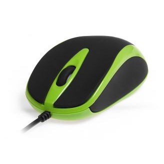 Media-Tech Plano MT1091G оптична USB мишка черно-зелена