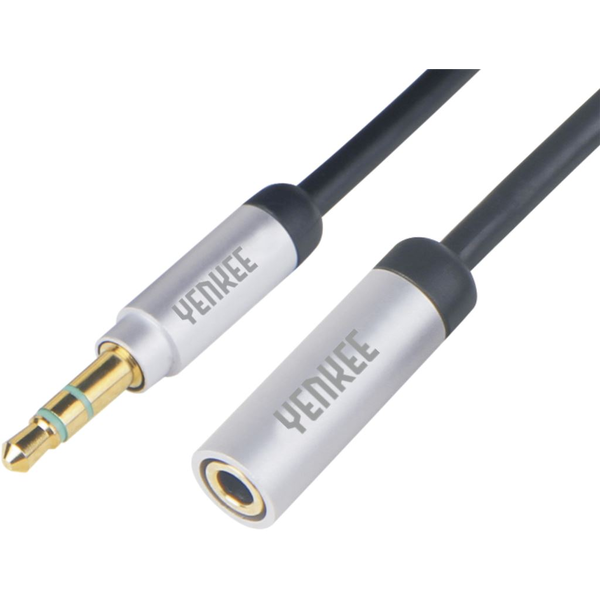 Cablu audio, Yenkee, 2m, Negru