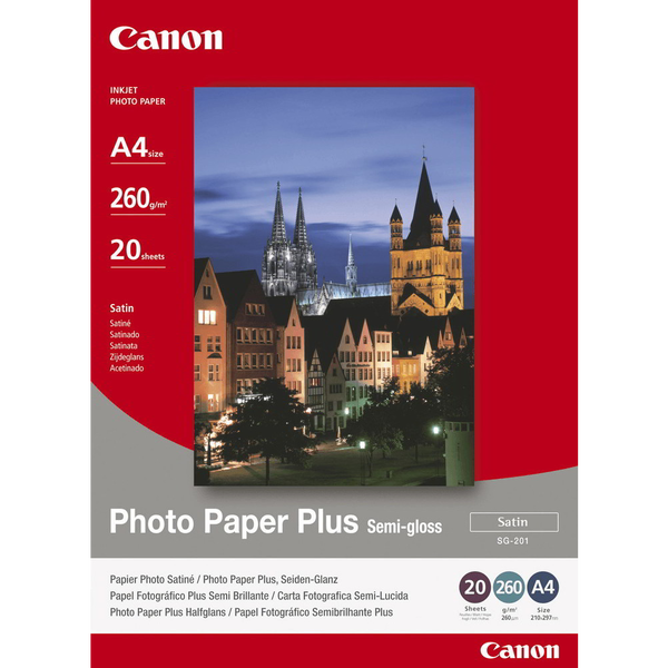 Фотохартия Canon SG201, 5 листа/компл