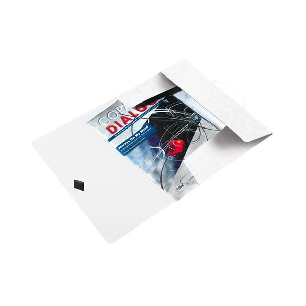 Leitz WOW Polipropilen (PP) Alb A4