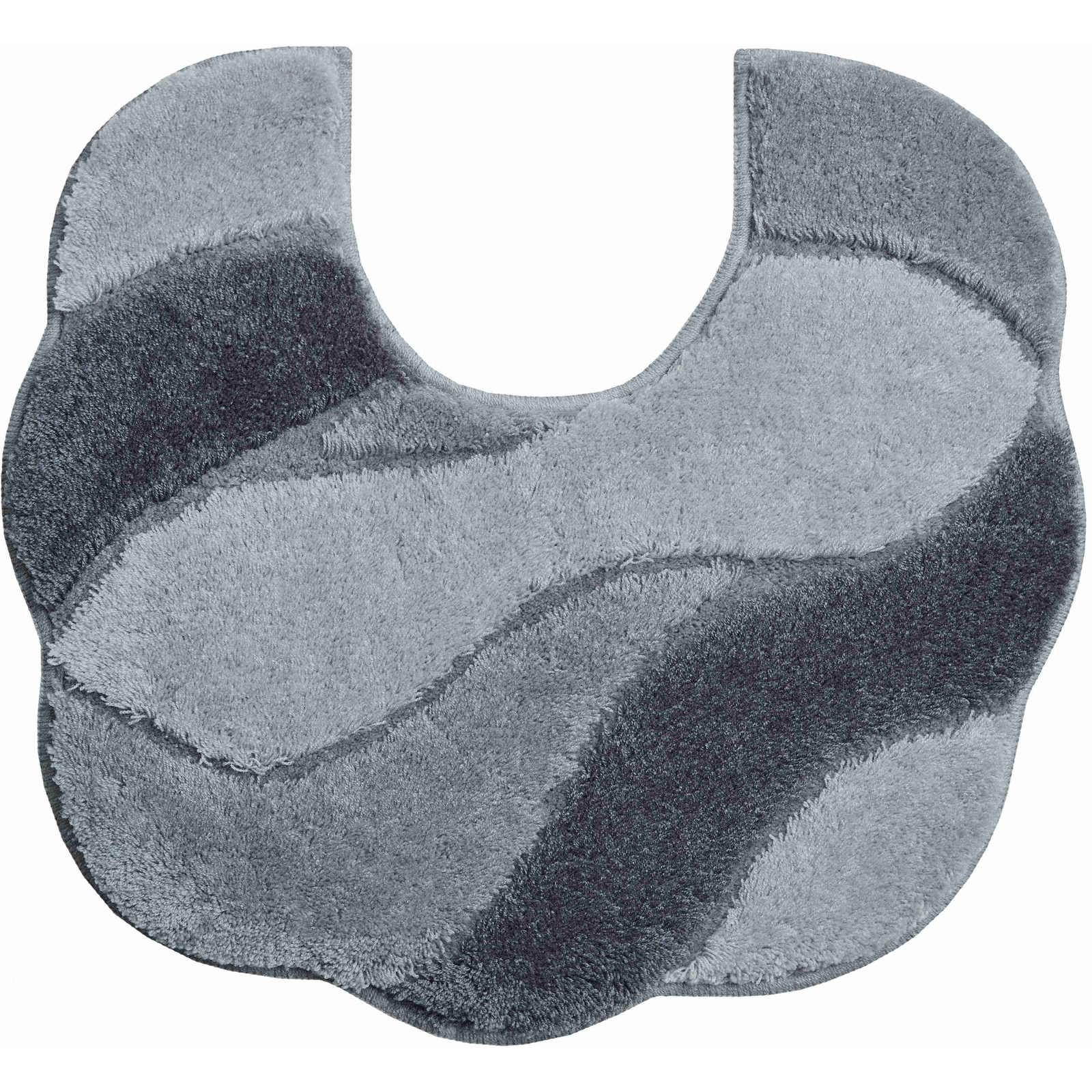 GRUND Carmen WC szőnyeg kivágással, 55×50 cm, szürke (B2048-044115)