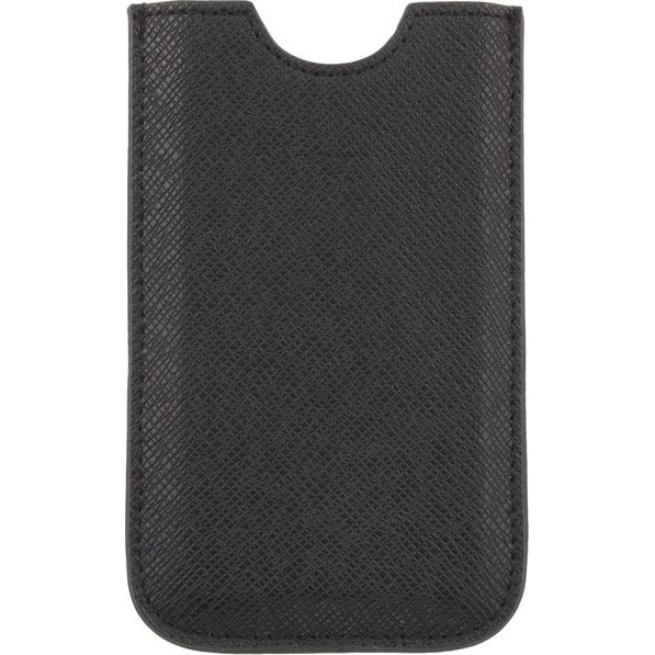 Esperanza EMA102K-IP5 130x70mm fekete univerzális bőrhatású mobiltelefon tok
