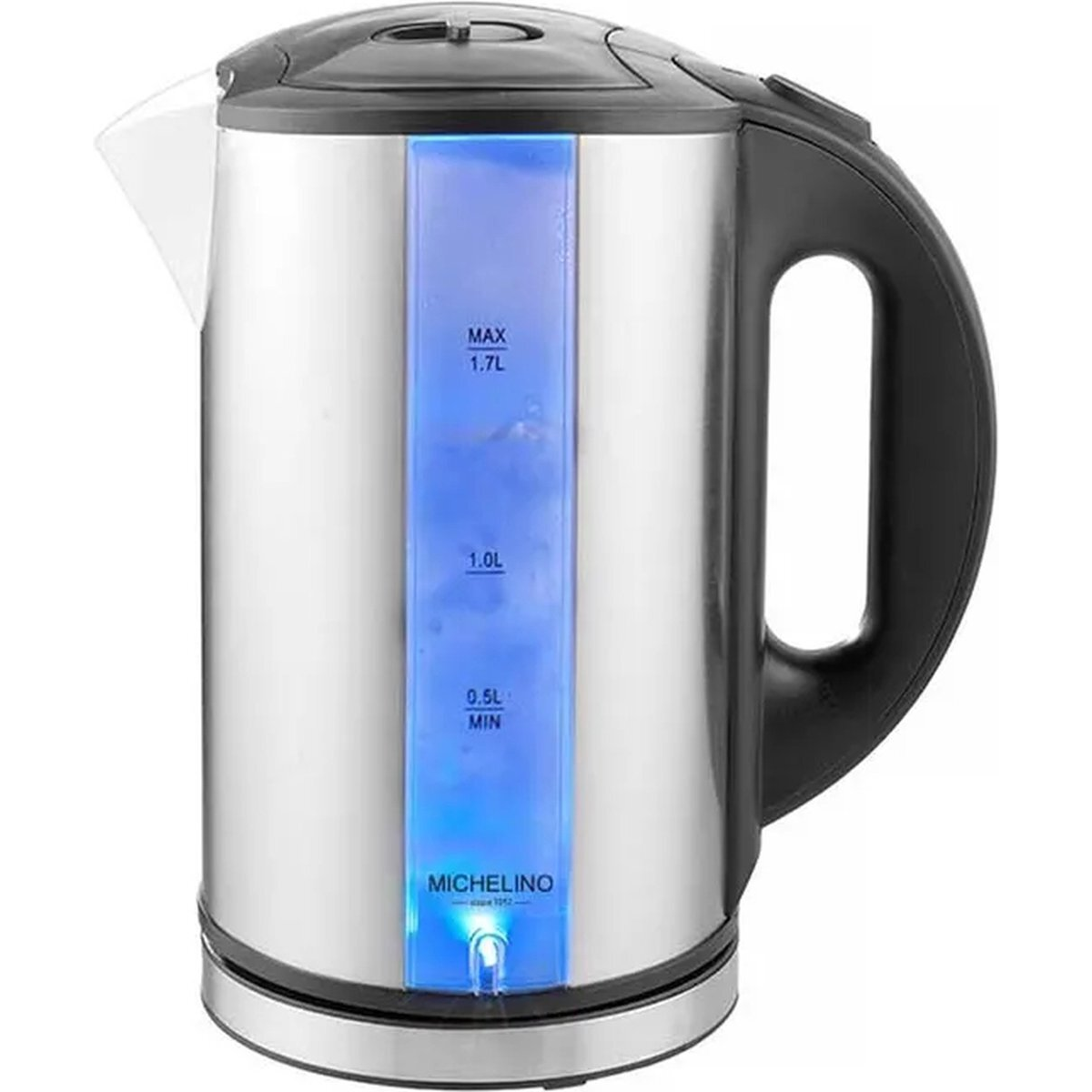 Catler Virdulys Michelino 74320 1.7L rozsdamentes acél vízforraló fekete