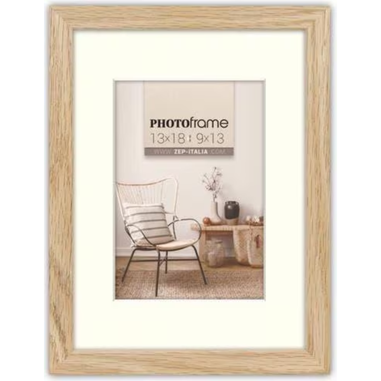 ZEP V4530N Malmo 32x32 Képkeret - Natúr (V4530N)