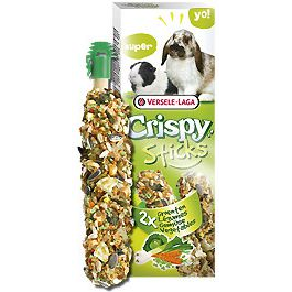 Vl Crispy Dupla Rúd Nyúl-Tengerim. 110 g Zöldséges (5410340620588)