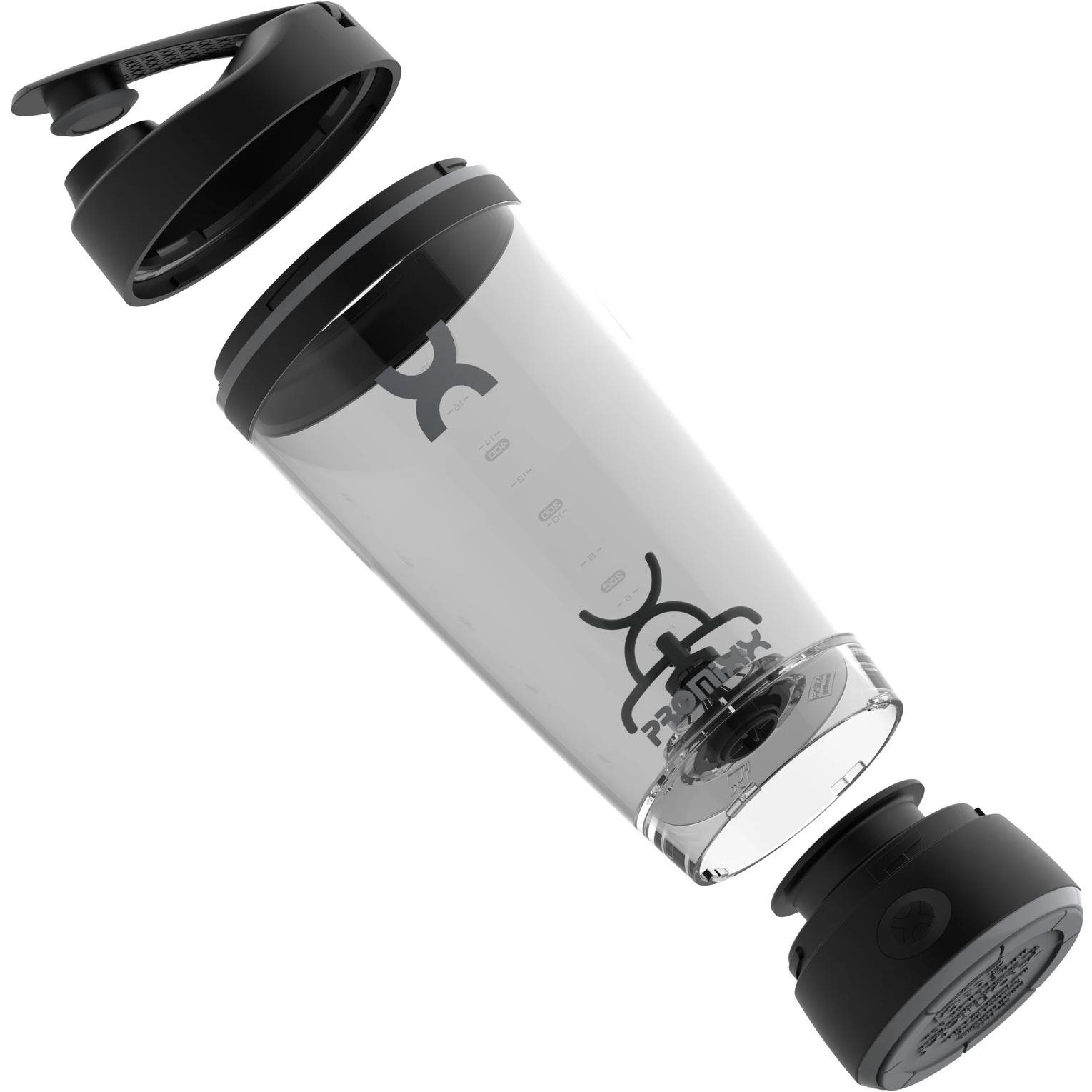 PROMIxx Original Elemes - Black 600 ml shaker - műanyag (5060542840781)